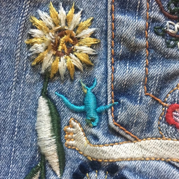 Embroidered Jeans Y2K - Picture 4 of 6
